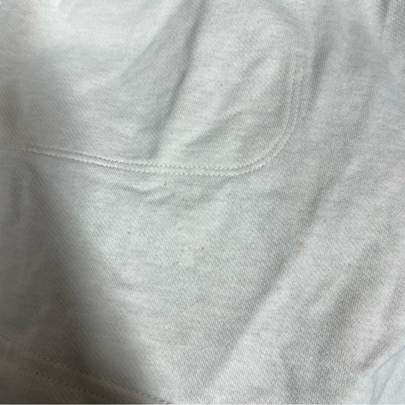 Athleta Womens Farallon Heathered Cream Shorts Plus Size 16 Cotton Blend - Picture 8 of 8